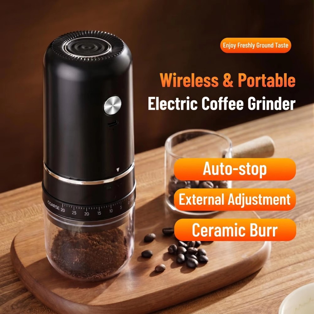 Coffee Bean Grinder Electric - Moulin à café électrique à meules