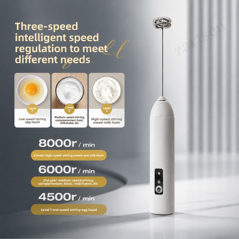 Mousseur à café électrique 2 e - Electric Milk Frother Handheld avis et prix