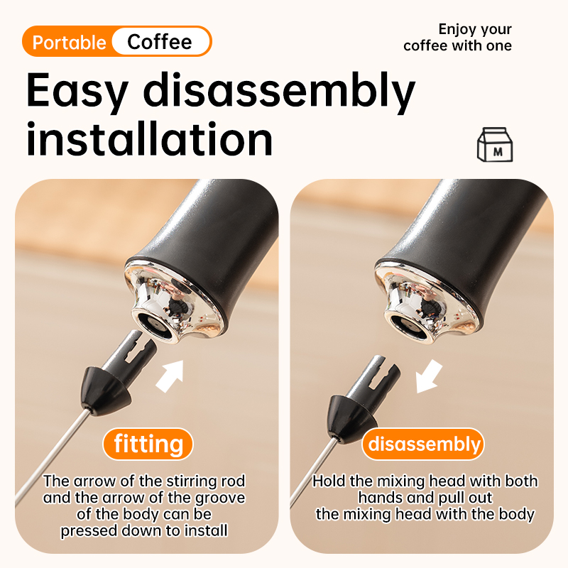 Mousseur à lait électrique pui - Electric Milk Frother Handheld avis et prix